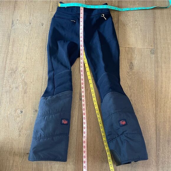 Vintage Roffe Ski Pants Snowboard Navy Youth Kids Made in USA (Size 10) - Picture 6 of 12